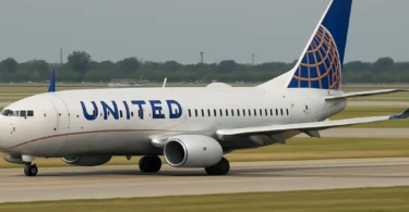 Overview image of united airlines flight ua770 emergency diversion scenario