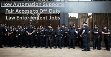 Automation for fair off-duty law enforcement jobs