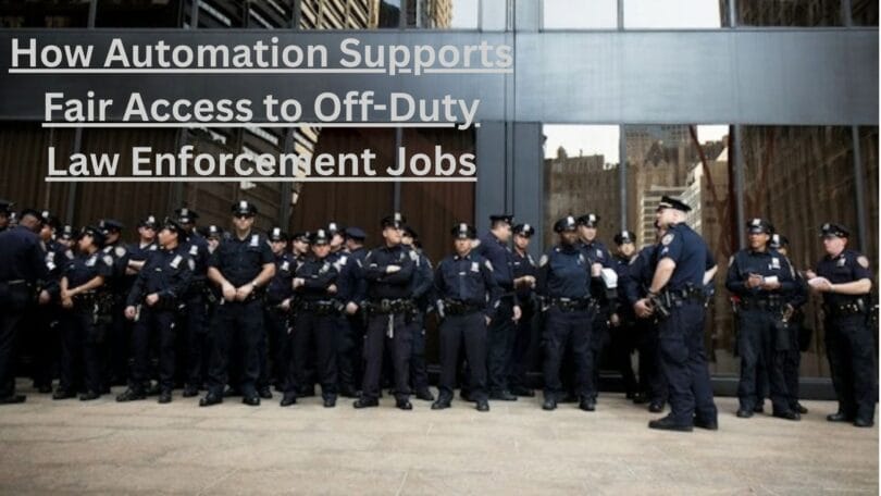 Automation for fair off-duty law enforcement jobs